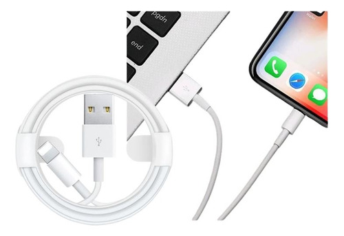 Cable Datos Cargador Usb Para Lightning 1 Metro