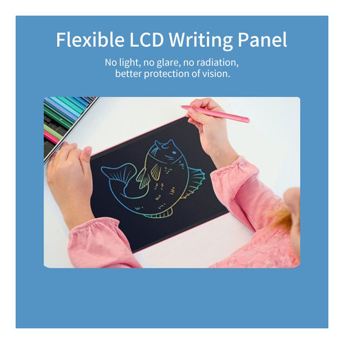 * Panel De Escritura Lcd Tableta Digital Tablero De Dibujo .