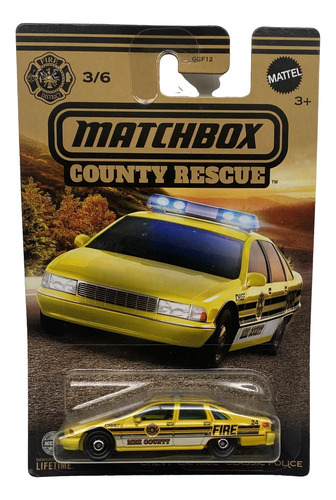 Matchbox 2024 County Rescue 3/6 - Chevy Caprice Classic Poli