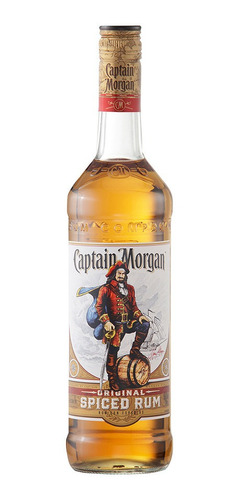 Imagen 1 de 1 de Botella De Ron Capitan Morgan Spiced 700ml