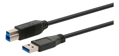 Cable Usb 3.0 Generico Usb-b Tipo B Disco Desktop Escritorio Color Negro