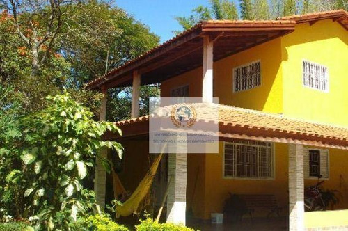 Chácara Com 3 Dormitórios À Venda, 12000 M² Por R$ 750.000,00 - Loteamento Chácaras Vale Das Garças - Campinas/sp - Ch0016