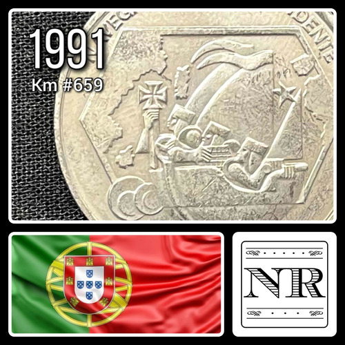 Portugal - 200 Escudos - Año 1991 - Km #659 - Westward