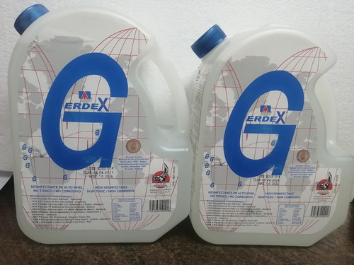 Imagen 2 de 2 de Gerdex Desinfectante Sanitario Galón (3,785 L)