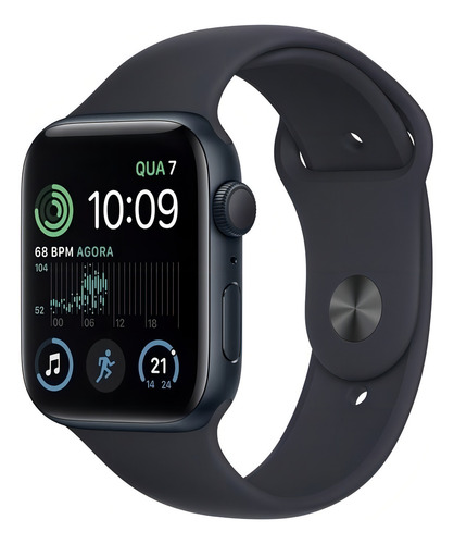 Apple Watch Se 2 Geracao 44mm Midnight ( M/l )