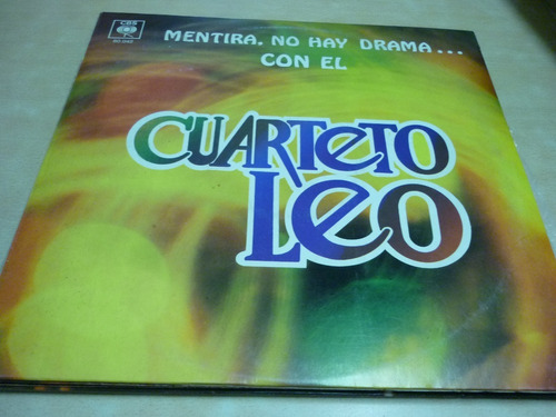 Cuarteto Leo Mentira No Hay Drama Vinilo Como Nuevo