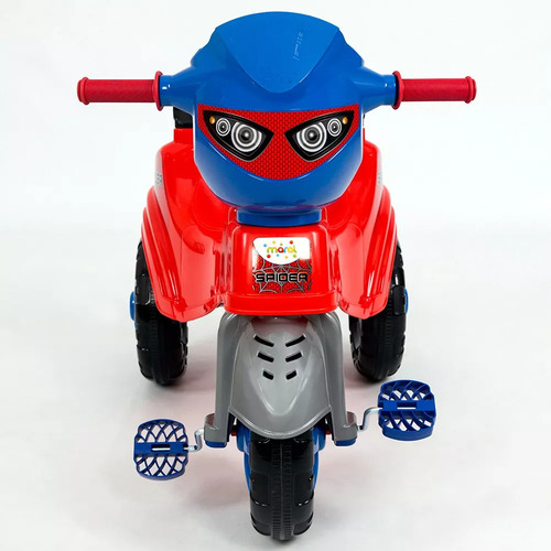 Triciclo Infantil Pedal Carrinho De Empurrar Com Haste