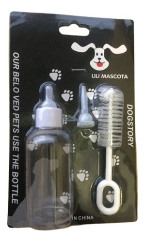 Set Biberon Mamadera Para Cachorros Perros Gatos (oferta)