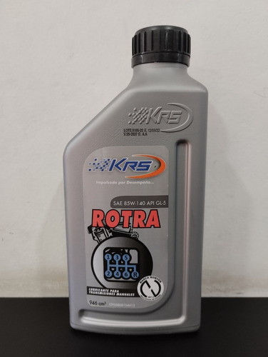 Aceite Para Transmisión Manuales Krs Rotra Sae 85w140