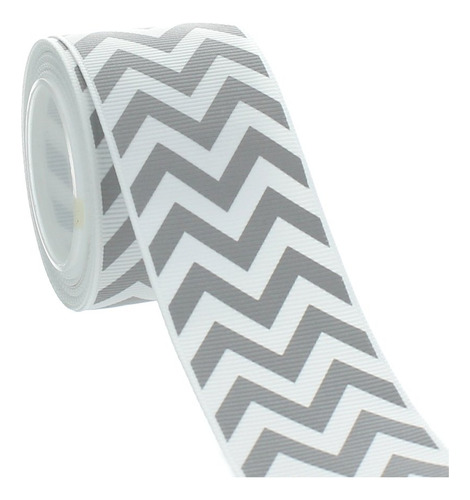 Gris Chevron Zigzag Grogren