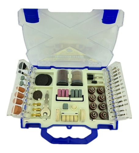 Kit Set Jgo De Acc. Para Minitorno Tipo Dremel 145pcs