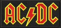 Comprar Patch Bordado Acdc Banda Hard Rock Motociclista Mus7 Moto