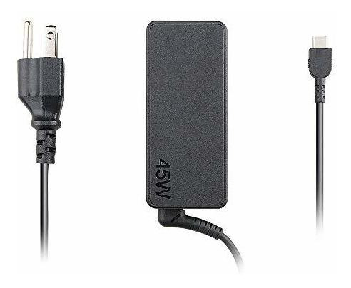 Imagen 1 de 6 de Adaptador De Corriente Alterna Tipo Usb C Por Lenovo