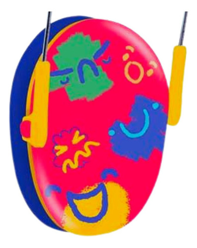 Abafador de Ruídos Infantil Letron Color Joy Leonora – Proteção Auditiva com Conforto e Estilo