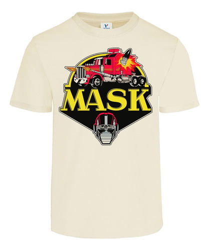 Playera Logo Mask Vintage 80s Cartoon Retro Kenner 