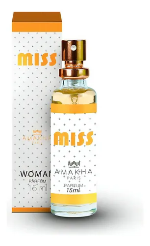 Perfume Miss Para Mujer Amakha Paris, 15 Ml