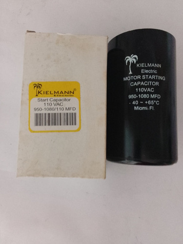 Capacitor De Arranque 950-1080 Mfd 110v