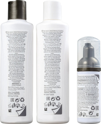 Imagem 2 de 7 de Nioxin System 6 Small (3 Produtos) Kit