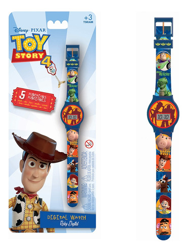 Reloj Pulsera Infantil 5 Funciones Toy Story 4 Jeg Tsrj6