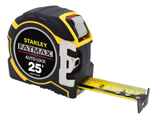 Stanley Medida De Cinta, Bloqueo Automático, 25-foot (fmht33