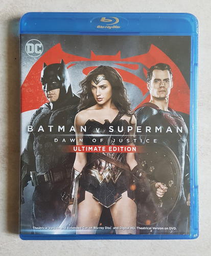 Blu-ray Batman Vs Superman: El Origen De La Justicia.