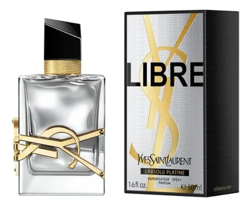 Yves Saint Laurent Libre l'Absolu Platine Edp para mujer, 50 ml, volumen unitario 50 ml