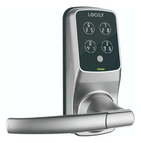 Cerradura Inteligente Lockly Secure Plus Latch Satin