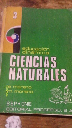 Ciencias Naturales , Año 1978 , E. Moreno , M. Moreno