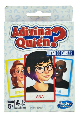 Adivina Quien ? Juego De Mesa 60 Cartas Hasbro