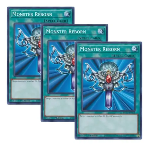 3x Yu-Gi-Oh! Xyz Reborn – 1st Edition – Rare Card – English – AMDE