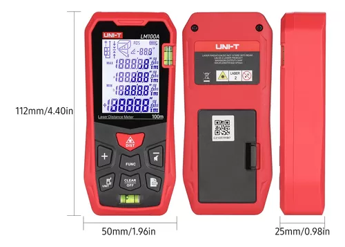 MEDIDOR DE DISTANCIA LASER LM100A