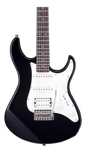 Guitarra elétrica Yamaha EG112 de tília black laca de poliuretano com diapasão de pau-rosa