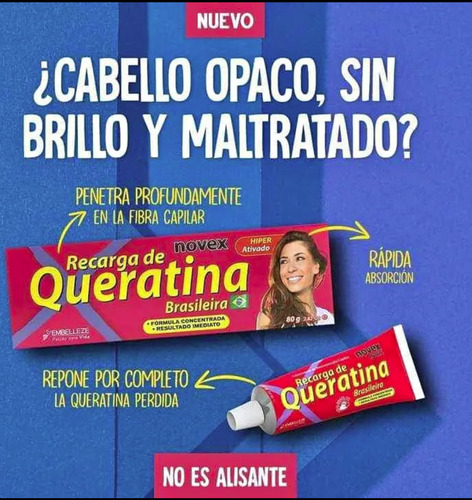 Recarga De Queratina Brasileña