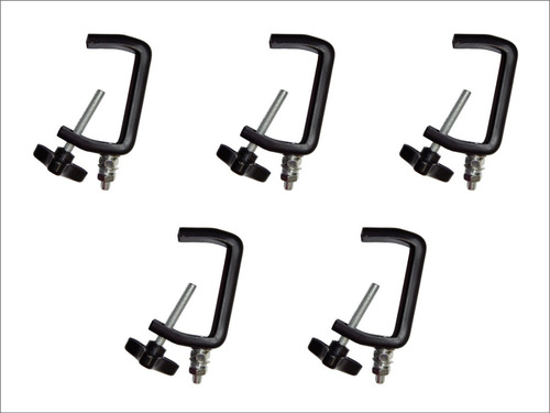 Combo 5 Clamp Para Luces Tipo Chauvet C-clamp Clp-03