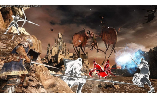 Dark Souls Trilogy Para Playstation 4 16 Pegi