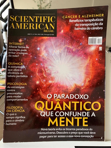 Scientific American Brasil Ed 134 Julho 2013 Paradoxo Quanti
