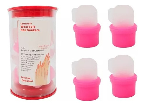 10 Capsulas Para Remover Uñas Acrilicas !no Se Dersaman Mvhm