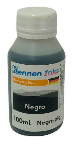 Tinta Kennen Inks Para Canon G2100 G3100 Negro Pig 100ml