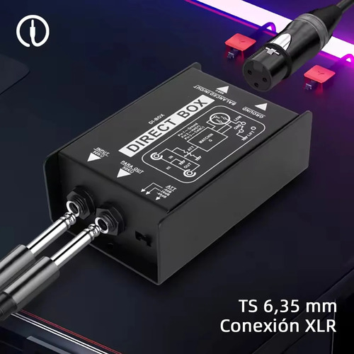 Aislador De Audio Efector Di Caja Directa Pasiva
