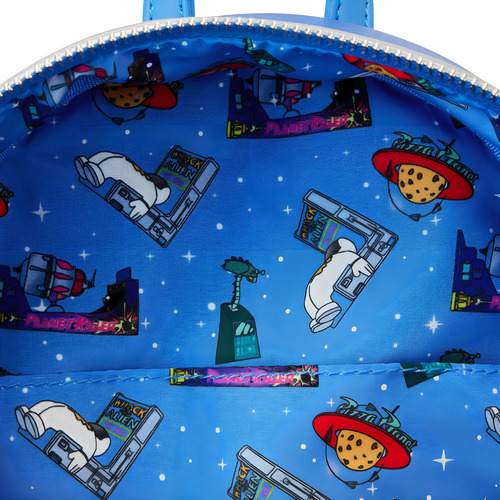 Disney Toy Story: Pizza Planet Space Entry Mini Backpack Loungefly Color Azul Acero