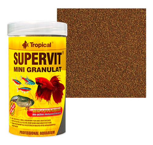 Supervit Mini Granulat - Pote 65g - Tropical Racoes