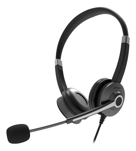 Audifono Diadema Para Call Center Acteck Centric Pro Hp640