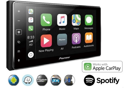 Multímidia Pioneer Sph-da138tv Touch 6,2 Bt Spotify Waze Usb