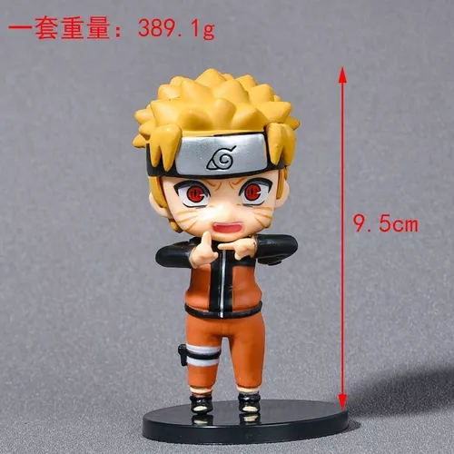 6 Peças Figura Naruto Sasuke Kakashi Itachi Dos Desenhos Animados Modelo  Figuras Boneca - Desconto no Preço