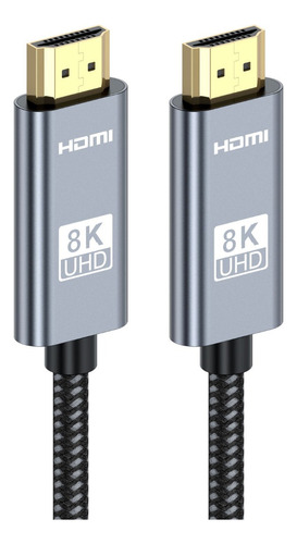 Cable Hdmi 2.1 Vídeo 4k 120hz 8k 60hz De 5m P/tv, Pc, Ps5