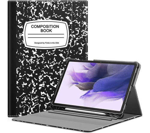 Funda Samsung Galaxy Tab S7 Fe Y S7 Plus Porta Lapiz Libro