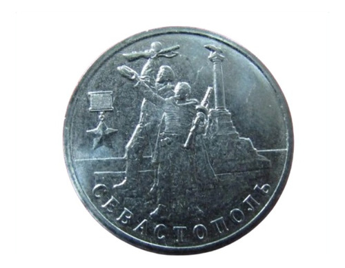Rusia Moneda 2 Rublos Sevastopol 2017 Unc