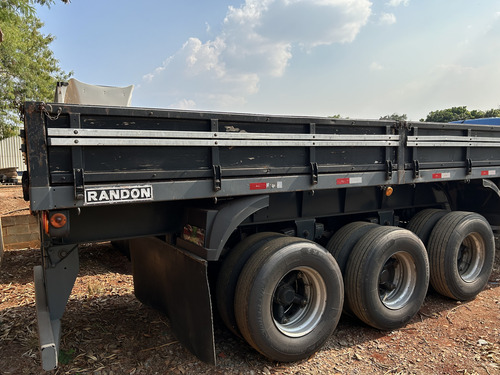 Carreta 3 Eixos Randon 2010 Grade Baixa. Com Pneus Michelin