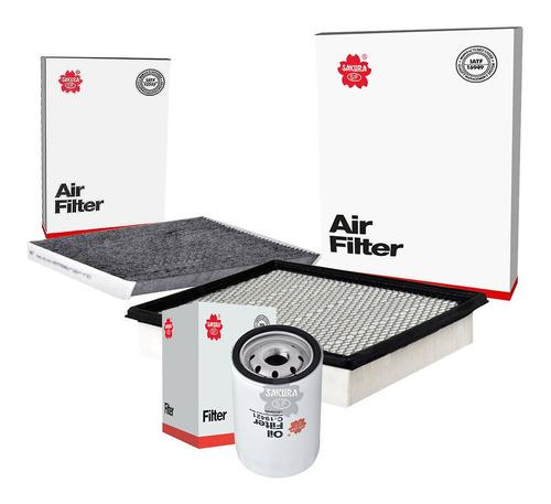 Kit Filtros Aceite Aire Cabina Gmc Yukon Xl 5.3l V8 2017