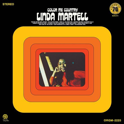 Martell Linda Color Me Country Colored Vinyl Orange Usa I Lp